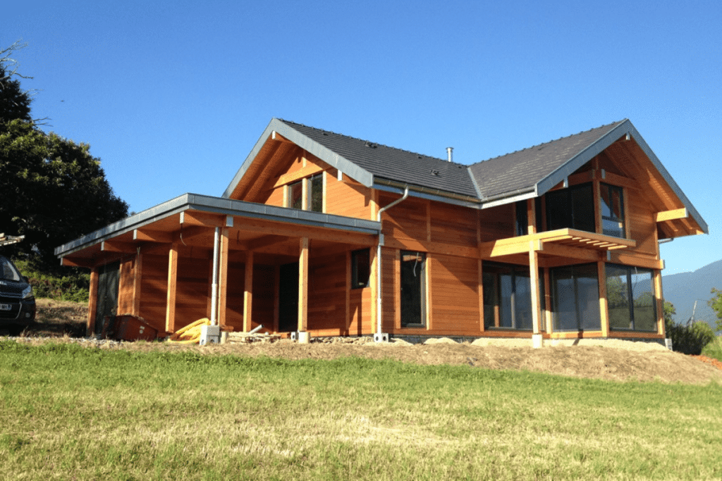 Maison bois en kit en poteau poutre en Savoie 73 Vision Bois — free download