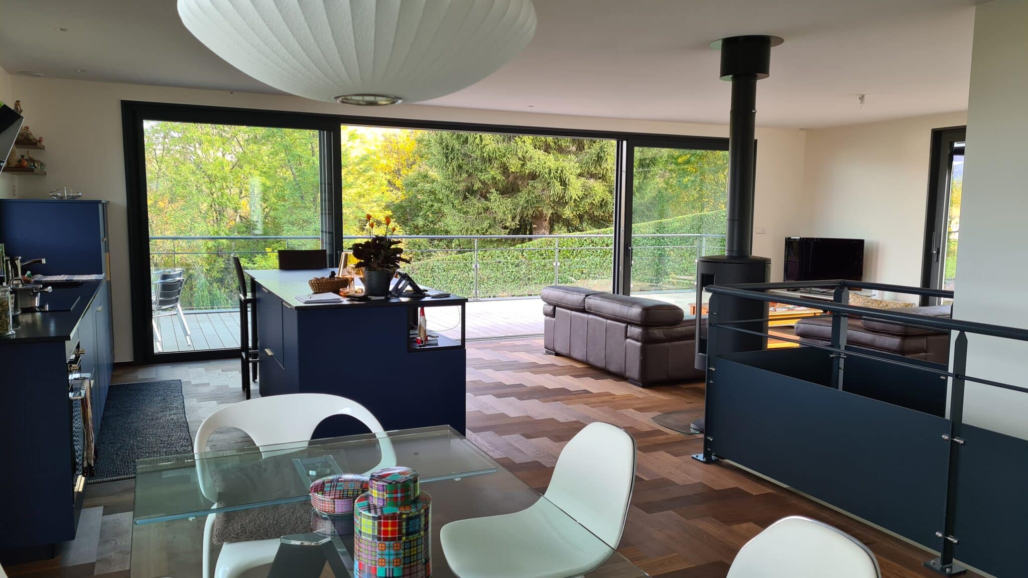 Intérieur d'un maison bois